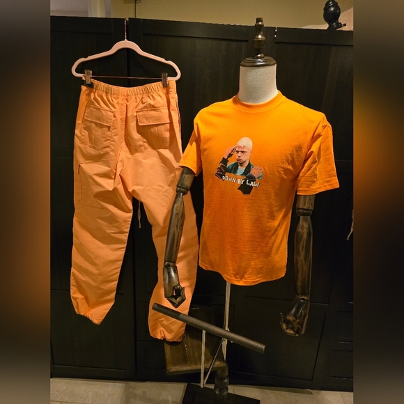 Golf Wang×VintageTylerTheCreator Down By The Law Robocop T-Shirt&Pants Halloween - Picture 4 of 9